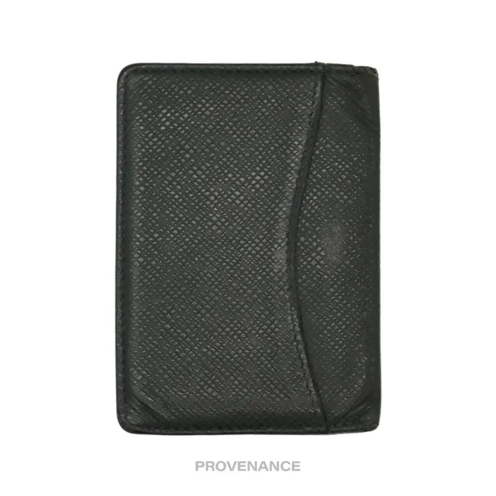 🔴 Louis Vuitton Pocket Organizer Wallet - Taiga Epicea